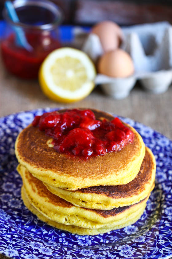 Cornmeal Pancakes-4030