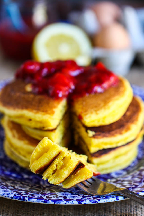 Cornmeal Pancakes-4038