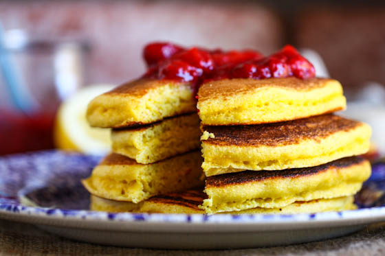 Cornmeal Pancakes-4049
